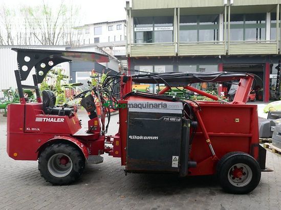 Remolqu esparcidor - Zenz - profi 4000 lur selbstfahrsilokamm