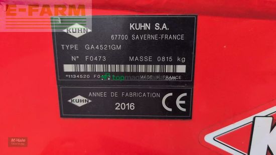 Rastrillo - Kuhn - ga 4521 gm