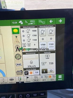 Tractor agrícola - John Deere - 8r370 eauto powr