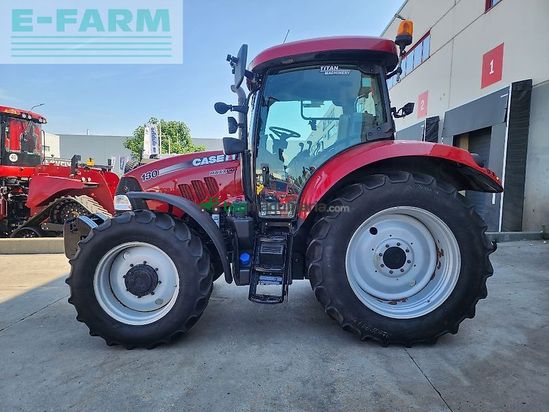 Tractor agrícola - Case IH - maxxum 130 + set roți tehnologice