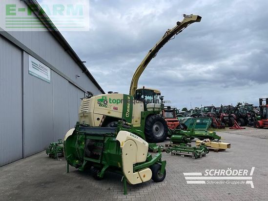 Cosechadora de Cereal - Krone - big x 700 + easycollect 903 + easyflow