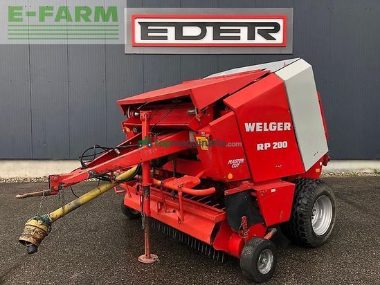 Empacadora gigant - Welger - rp 200