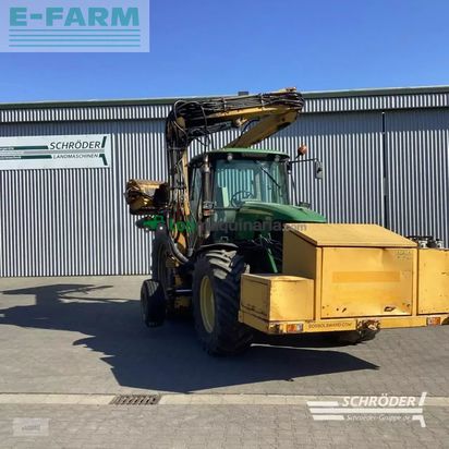 Tractor agrícola - John Deere - 6930 + bos mähausleger + mulchkopf