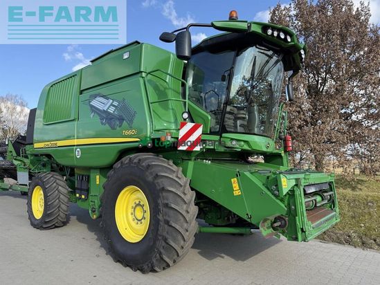 Cosechadora de Cereal - John Deere - t660i pro drive