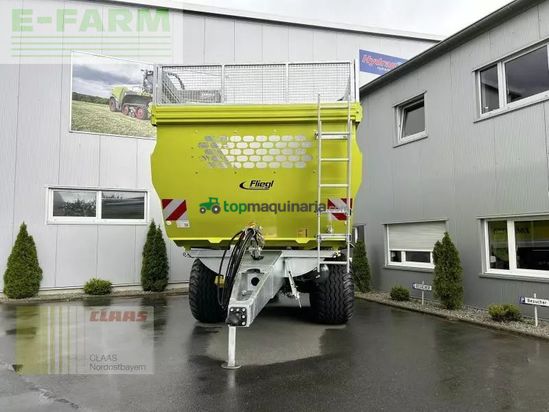 Volquet - Fliegl - tmk 190 fox tandem hellgrün