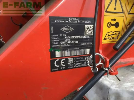 Cortacésped manual - Kuhn - gmd3511rs