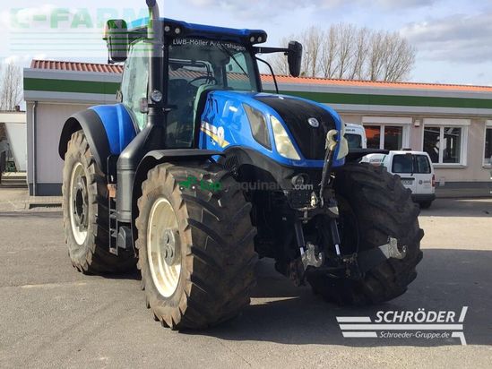 Tractor agrícola - New Holland - t 7.315 ac | gps | radgewichte