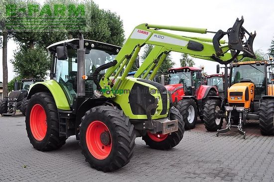 Tractor agrícola - Claas - arion 530 cis + claas fl120 CIS