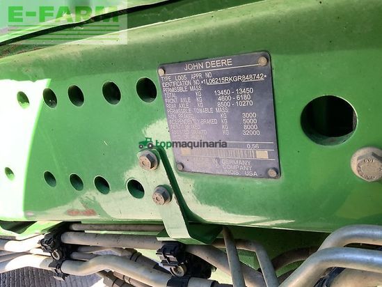 Tractor agrícola - John Deere - 6215r tractor (st24210)