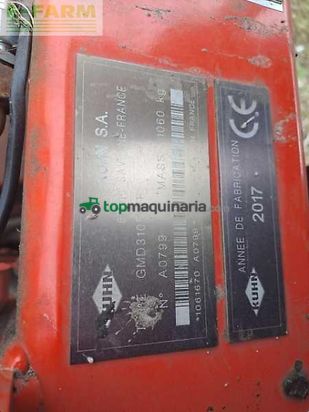 Cortacésped manual - Kuhn - gmd310f-ff