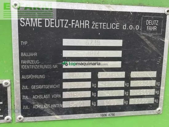 Cosechadora de Cereal - Deutz-Fahr - topliner 6090 hts balance