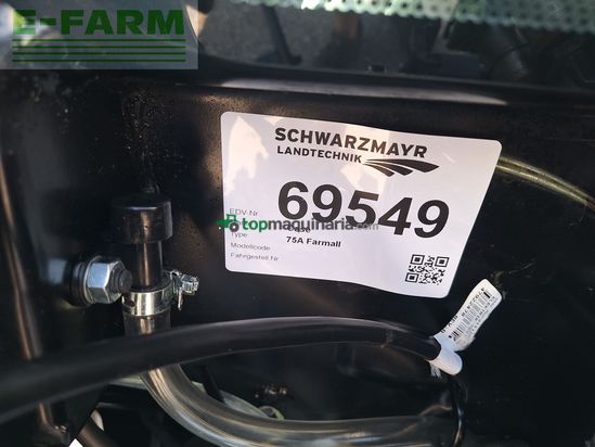 Tractor agrícola - Case IH - farmall 75 a (stage v)