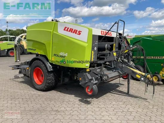 Empacadora gigant - Claas - rollant 454 rc uniwrap