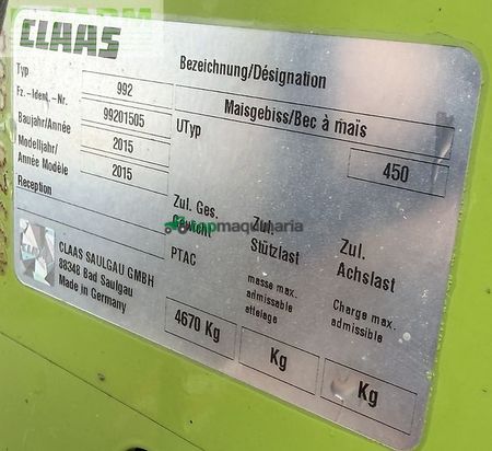 Cosechadora de Cereal - Claas - jaguar 980