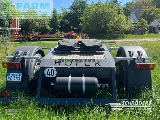 Remolqu agrícola -  - hofer - dollyachse 14 t