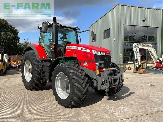 Tractor agrícola - Massey Ferguson - 8737 dyna vt tractor (st27562)