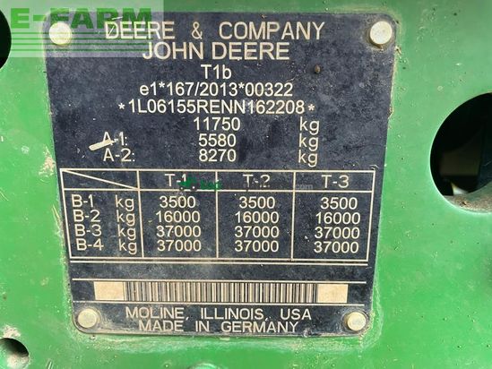 Tractor agrícola - John Deere - 6r 155