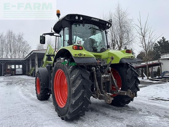 Tractor agrícola - Claas - arion 530 cis + claas fl120 CIS