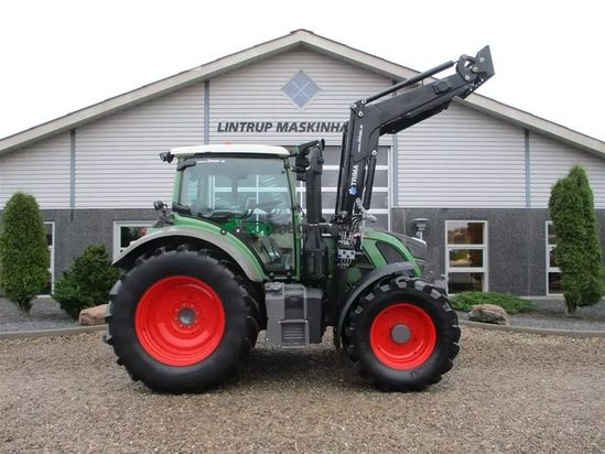 Tractor agrícola - Fendt - 514 vario med frontlæsser og frontlift