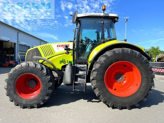 Tractor agrícola - Claas - axion 840 cebis hexa, fkh + fzw