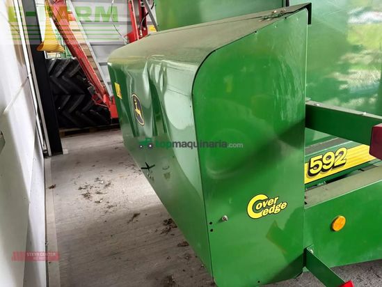 Empacadora gigant - John Deere - rundballenpresse 592 maxi cut