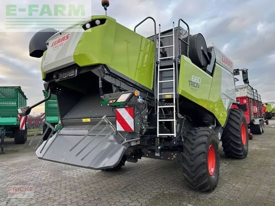 Cosechadora de Cereal - Claas - trion 660 mit vario 770