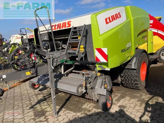Empacadora gigant - Claas - rollant 455 uniwrap