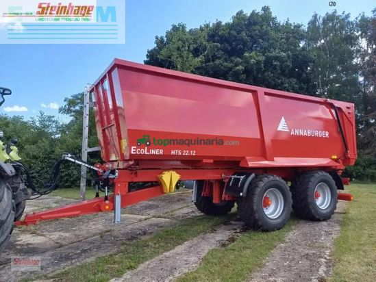 Remolqu agrícola - Annaburger - eco liner hts 22g.12 hinterkipper