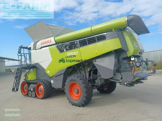 Cosechadora de Cereal - Claas - lexion 8700 tt terratrac + v 1080