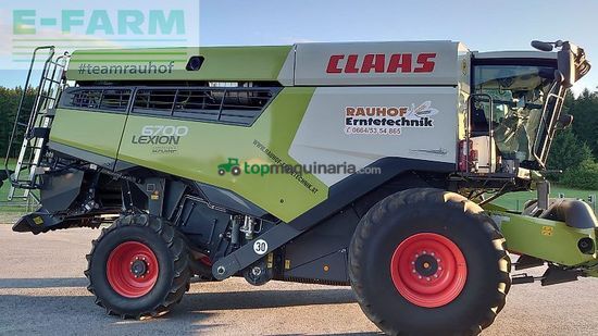 Cosechadora de Cereal - Claas - lexion 6700
