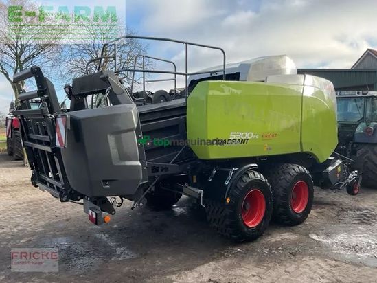 Empacadora gigant - Claas - quadrant 5300 evolution fc
