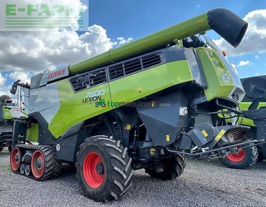 Cosechadora de Cereal - Claas - lexion 7600 terra trac