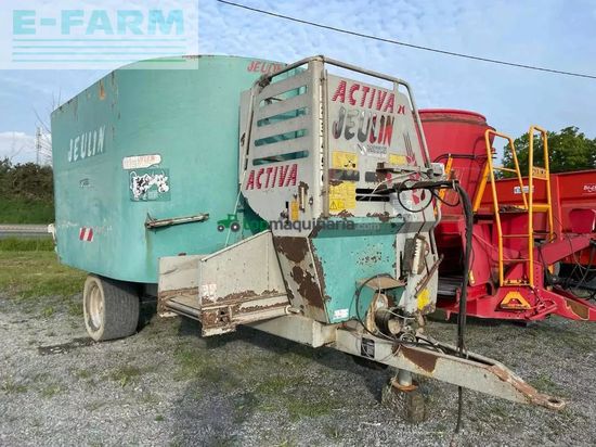 Remolqu esparcidor -  - mélangeuse activa 20m3 jeulin