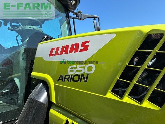 Tractor agrícola - Claas - arion 650 hexashift cis
