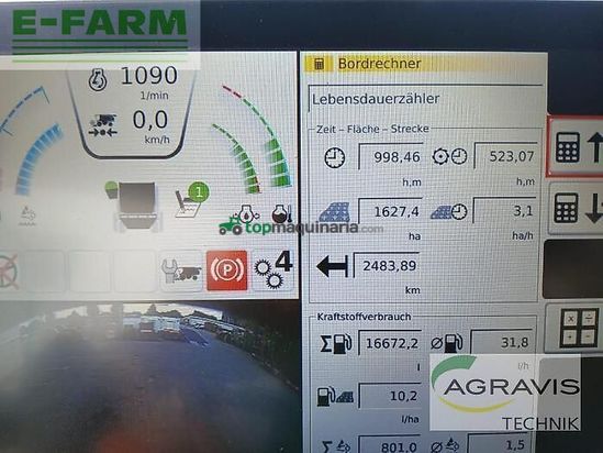 Cosechadora de Cereal - Massey Ferguson - mf7370