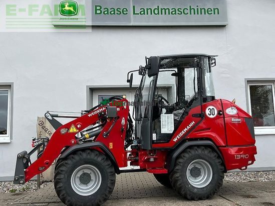 Minicargadora - Weidemann - 1390 kabine 45ps 30km/h
