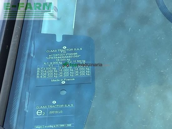 Tractor agrícola - Claas - axion 930