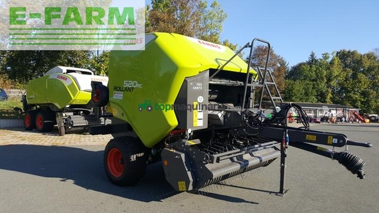 Empacadora gigant - Claas - rollant 520 rc