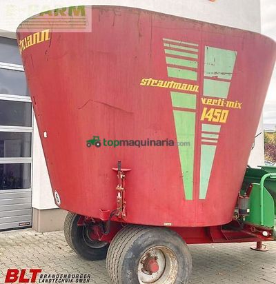 Remolqu esparcidor - Strautmann - verti-mix 1450