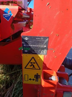 Cortacésped manual - Kuhn - fc 883 ff lift control