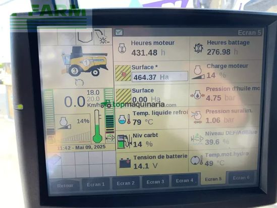 Cosechadora de Cereal - New Holland - cx 6.80