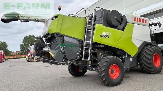 Cosechadora de Cereal - Claas - trion 660