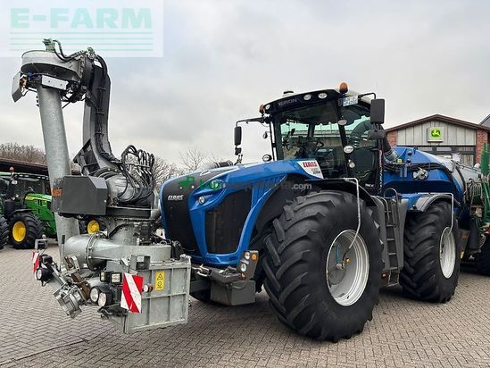 Tractor agrícola - Claas - xerion 4000 & kaweco schwanenhals tridem