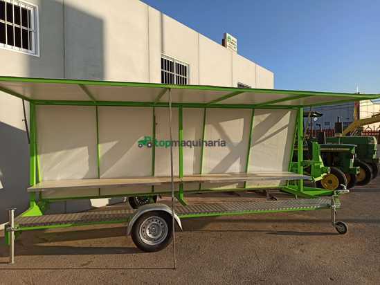 REMOLQUE COMEDOR PARA EXPLOTACIONES AGRÍCOLAS