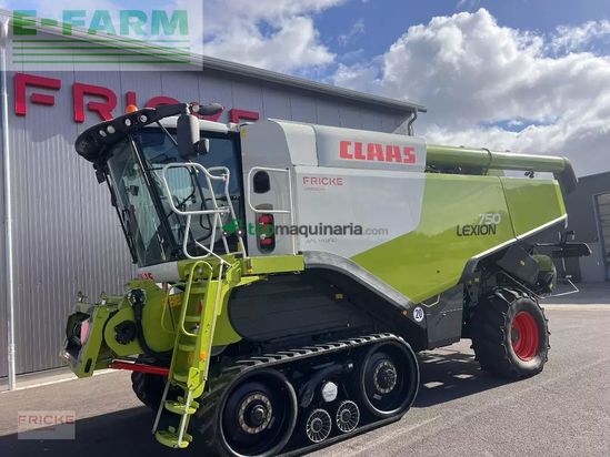 Cosechadora de Cereal - Claas - lexion 750 tt m. vario 770