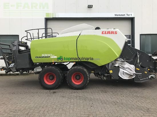 Empacadora gigant - Claas - quadrant 5300 fc