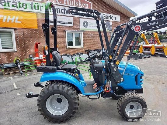 Tractor agrícola -  - kompakttraktor ls xj25 hst lifeline mit frontlader