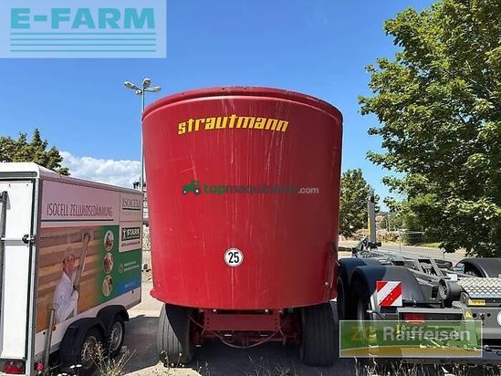 Remolqu esparcidor - Strautmann - futtermischwagen