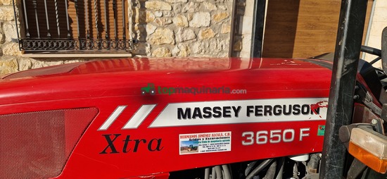 Tractor agrícola - Massey Ferguson - 3650F Xtra