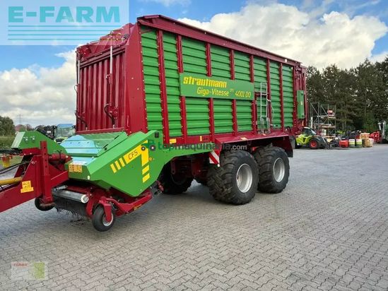 Remolqu agrícola - Strautmann - giga-vitesse cfs 4001 do